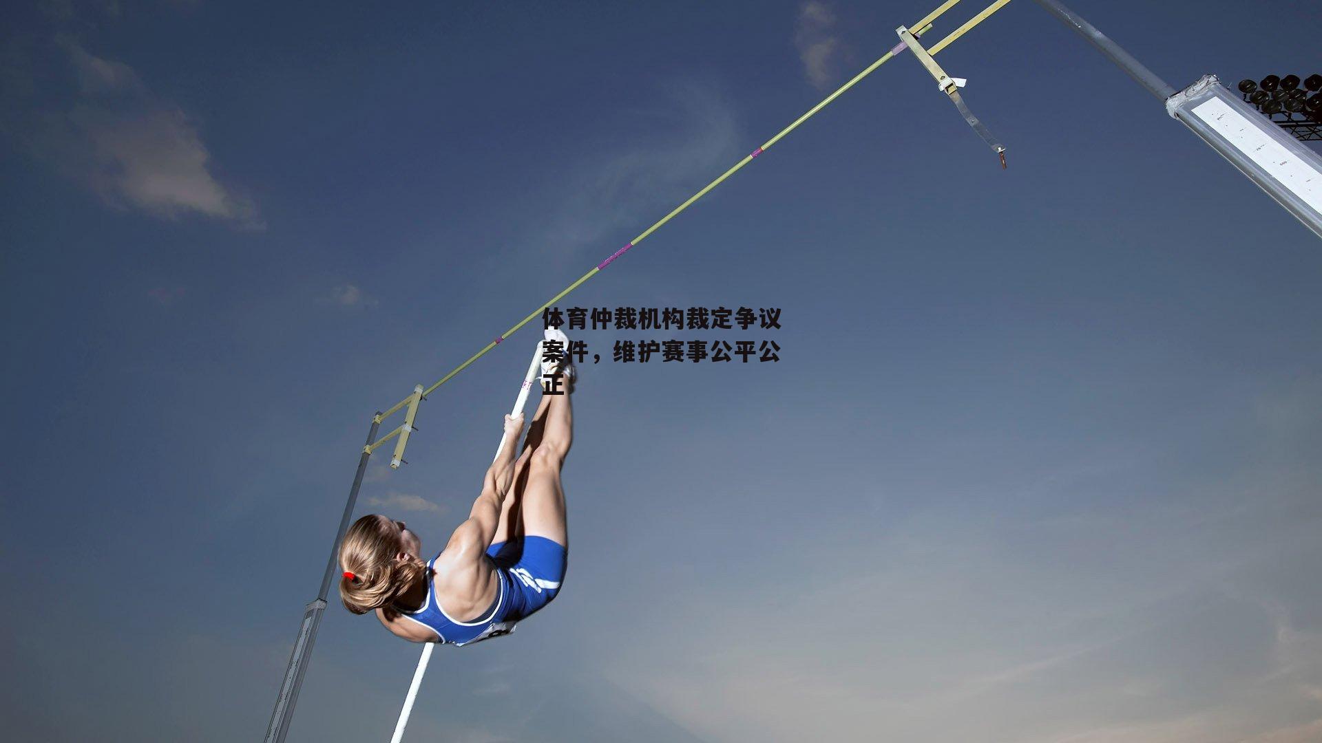 体育仲裁机构裁定争议案件，维护赛事公平公正